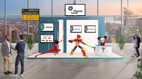 PLANETA JUNIOR TENDRÁ SU PRIMER STAND VIRUAL EN LICENSING WEEK