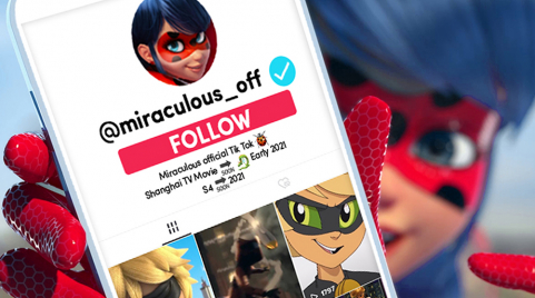 MIRACULOUS FROM ZAG EXPANDS ON TIKTOK