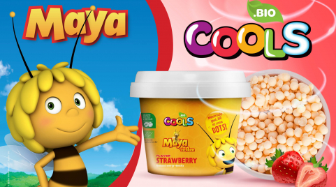 STUDIO 100 GROUP AND COOLS GROUP INK A DEAL TO LAUNCH MAYA THE BEE BIO ICE CREAMS IN POLAND