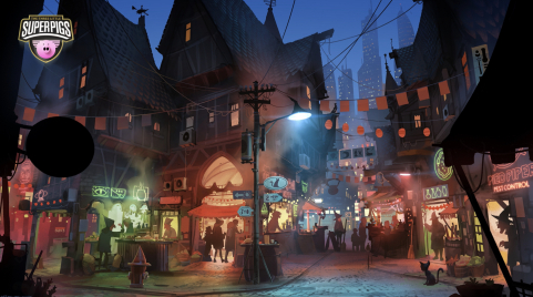 JEZ HALL SE UNE A THE THREE LITTLE SUPERPIGS, LA NUEVA SERIE DE ANIMACIÓN ORIGINAL DE PLANETA JUNIOR Y FOURTH WALL