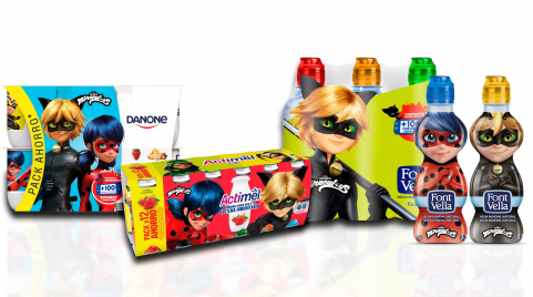 ZAG AND DANONE PARTNER TO BRING MIRACULOUS™ HEALTHY FOOD AND BEVERAGES TO CHILDREN ACROSS SPAIN AND PORTUGAL