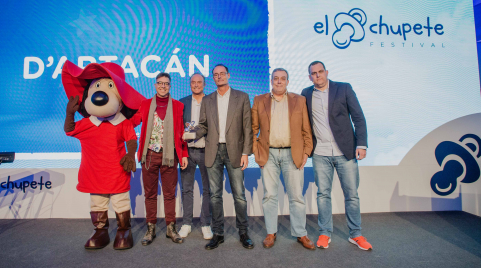 D’ARTACÁN, MEJOR PERSONAJE INFANTIL EN LOS PREMIOS EL CHUPETE