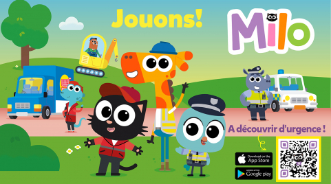 LA PREMIÈRE APPLI OFFICIELLE DE MILO EST DISPONIBLE GRATUITEMENT POUR TOUS LES FANS