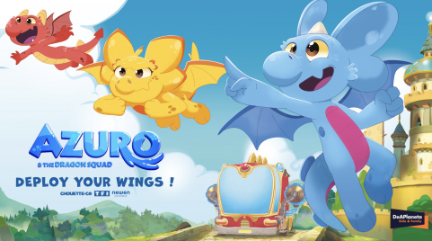 DEAPLANETA ENTERTAINMENT AND NEWEN CONNECT SIGN A DEAL ON "AZURO & THE DRAGON SQUAD"