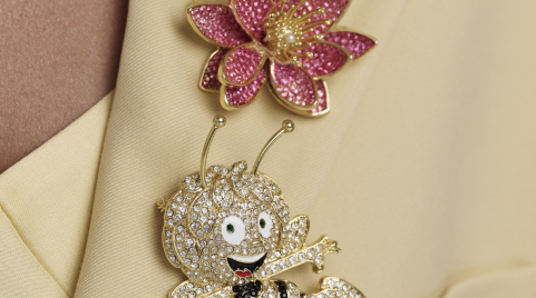 BY DZIUBEKA LANZA UNA COLECCIÓN DE JOYERÍA INSPIRADA EN ‘LA ABEJA MAYA’